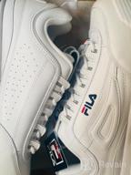 img 1 attached to FILA Disruptor Premium White Sneaker review by Joe Drew