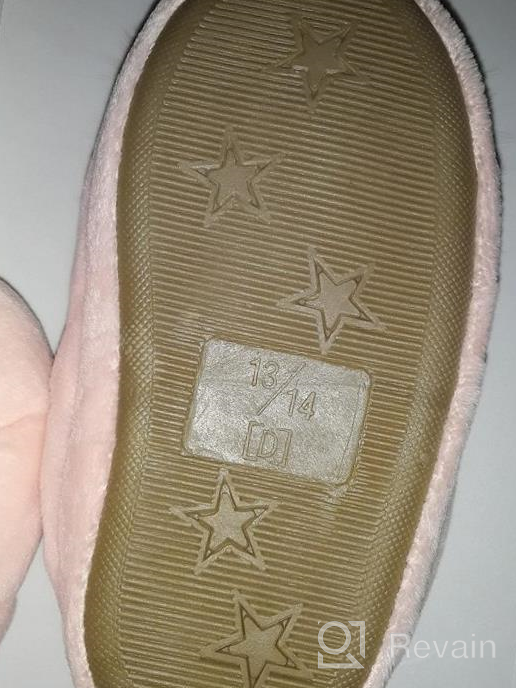 img 1 attached to Toddler Slippers Unicorn Cartoon Numeric_9 review by Steve Arnold