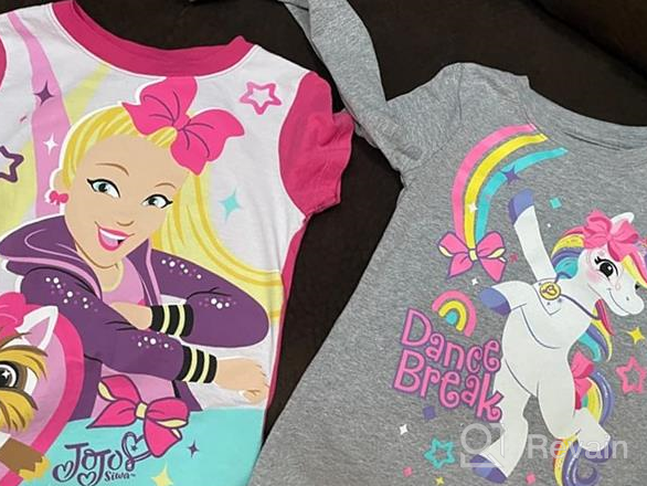 img 1 attached to Shop the Nickleodeon JoJo Siwa Clothes 2-Pack: Long & Short Sleeve Unicorn Tees for Girls review by Hannah Turner
