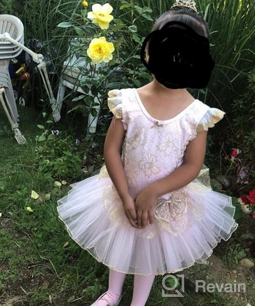 img 1 attached to BAOHULU Ballet Dance Leotards with Skirted 🩰 Tutu for Girls, Princess Dress for Ages 3-8 Years review by Ashley Williams