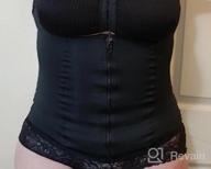 img 1 attached to Eleady Women'S Steel Boned Underbust Waist Trainer Cincher Body Shaper Vest With Adjustable Straps review by Brett Jarvis