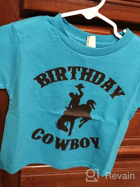 img 1 attached to 🤠 Kick Up Some Fun with our Custom Kingdom Boys Birthday Cowboy T-Shirt! review by Lucas Hale