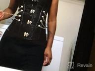 img 1 attached to Unleash Your Inner Goth With Frawirshau Women'S Steampunk Corset Vest Tank Top review by Bill Gomez