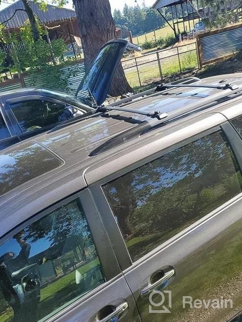 img 1 attached to ALAVENTE Roof Rack Cross Bars Replacement For Toyota Sienna 2011-2018 Luggage Rails For Sienna 11-18 (W/ Top Side Rail) review by Arunprasath Elliott