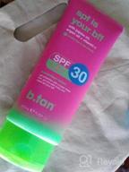 img 1 attached to SPF 50 Sun Safe AF B.Tan Sunscreen Spray: Weightless, Quick Absorbing & Super Sheer Feel review by Patrick Myers
