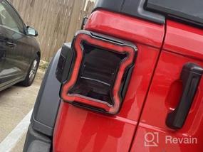img 5 attached to Jeep Wrangler JL 2018-2021 LED Tail Lights With Reverse Light, Turn Signal Lamp, Running Lights & Side Marker Light - SUPAREE