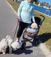 img 1 attached to Hauck Tog Fit Pet Roadster - Perfect For Traveling With Your Furry Friend! review by Kevin Phillips