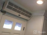 картинка 1 прикреплена к отзыву UL Certified 120V Unheated Awoco 48 Super Power 2 Speeds 1650CFM Commercial Indoor Air Curtain With Free Door Switch от Josh Andrews