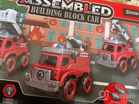 img 5 attached to 4-в-1 разбираем автомобильные игрушки для мальчиков и девочек в возрасте от 3 до 8 - набор игрушечных машин для инженерно-строительных машин своими руками!