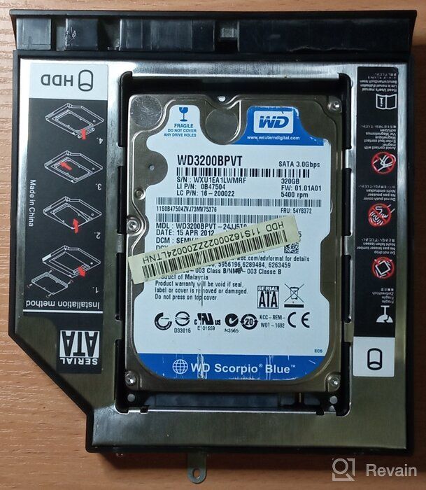 img 2 attached to WESTERN DIGITAL WD3200BPVT Scorpio Blue 320GB 5400 RPM 8MB Cache SATA 3.0Gb/s 2.5 Internal Notebook Hard Drive - Reliable Storage for Laptops review by Abhey Gautam (Abhey ᠌