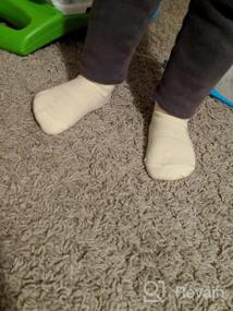 img 6 attached to Premium Evercute Toddler Girls Grip Socks 12 Pack 🧦 - Boys Non Slip Socks for Kids with Anti Skid Technology