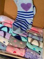 img 1 attached to TeeHee Little Girls and Toddler Cotton Crew Socks - 18 Pairs Cute Novelty and Fashion Pack in Gift Box review by Charles Woods