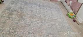 img 6 attached to Loloi Angela Rose X Blake Collection BLA-05 Sand/Sky Transitional Runner Rug, 2'-7" X 8'-0