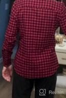 img 1 attached to Stay Cozy With Goodthreads Women'S Brushed Flannel Drop-Shoulder Shirt review by Ickey Case