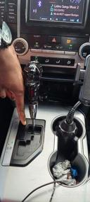 img 7 attached to Обновите стиль своего автомобиля с помощью ручки переключения передач Lunsom Skull - идеально подходит для автомобилей с автоматической и механической коробкой передач черного цвета