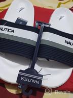 картинка 1 прикреплена к отзыву 🏖️ Nautica Dolan Black Athletic Slide Sandals - Size 9: Ultimate Comfort for Active Souls от Matthew Augustin