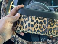 img 1 attached to 👛 Stylish Leather Single Zipper Wristlet Wallet in Multi Python Design review by Robert Sample