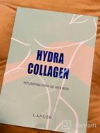 img 1 attached to Firm Skin & Reduce Fine Lines With LAPCOS Collagen Neck Mask - Hyaluronic Acid & Collagen Hydragel (5 Pack) review by Vic Alexander