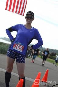 img 6 attached to 🧦 SEO-Optimized Over The Calf Socks: Patriot USA Flag Stars and Stripes Design