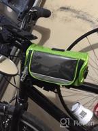 img 1 attached to Large-Capacity Waterproof ZUKKA Bike Handlebar Bag - Perfect For Cycling Storage! review by Paul Abs