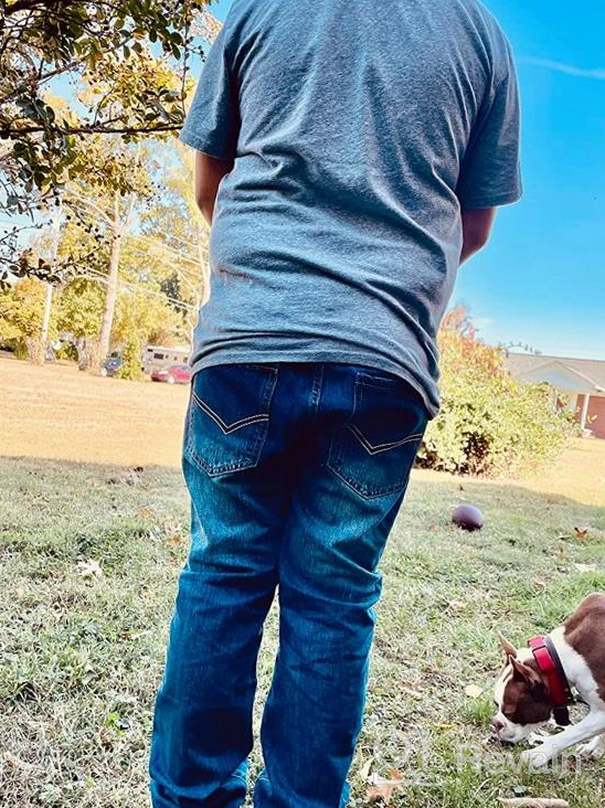 img 1 attached to 👖 Leo Lily Boys Jeans – Light, Stylish Boys' Clothing for Every Occasion review by Demond Clenney