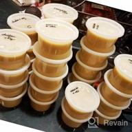 img 1 attached to 36 Sets Of 16 Oz Tashibox Plastic Deli Food Storage Containers With Airtight Lids - Perfect For Freezing, Microwaving, And Storing Soups And More review by Kevin Caldwell