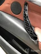 img 1 attached to BMW X5 E70/E70 LCI (2008-2013) & BMW X6 E71/E72 (2008-2014) Right Side Interior Passenger Door Handle Carbon Fiber Cover By Jaronx review by Kenneth Wood