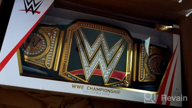 img 1 attached to Official WWE World Heavyweight Championship Title Belt (2014) - Unisex, Multicoloured, One Size review by Brian Fisher