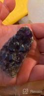 img 1 attached to Natural Amethyst Crystal Cluster Specimen Stone For Healing, Reiki, Home Decor - Mookaitedecor (0.1-0.2Lb) review by Will Aesthetics