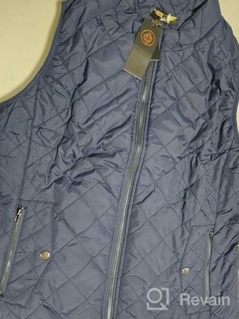 img 1 attached to Stay Warm & Stylish With Longking 2023 Upgraded Women'S Quilted Vest With Inner Pocket review by Veronica Gonzales