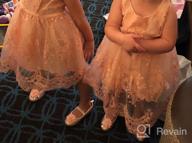 img 1 attached to 👰 CIELARKO Flower Wedding Dresses for Girls' Clothing review by Darlene Thomas