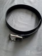 картинка 1 прикреплена к отзыву Classic Men's Belt Accessories: Bullko 👔 Genuine Leather Belts for 34-36 Inch Waist от Zach Spangler