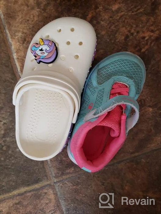 img 1 attached to 🦄 Boys' Pink Unicorn Children Swimming Slippers U621CDLKDDDX01 - Clogs & Mules Shoes review by Cory Jacobson