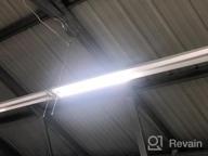img 1 attached to 10 Pack 4FT LED Shop Light For Garages, 42W 4800LM 5000K Daylight White LED Shop Lights, LED Ceiling Light With Pull Chain (ON/Off), Linear Worklight Fixture With Plug review by Chris Brazington