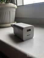 img 2 attached to Baseus Fast Charging Network Charger, 3A Max, White review by Candra ᠌