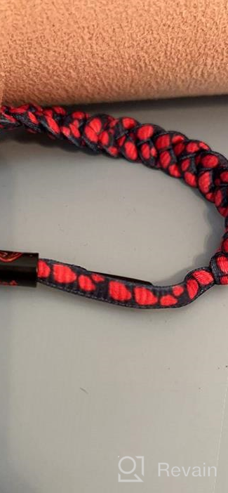 img 1 attached to ⛓️ Anime Bracelet: Fashionable Braided Chain with Symbol for Cosplay Costumes - Accessory Prop Perfect for Anime Fans review by Jay Koterba