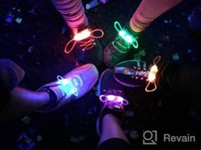 img 5 attached to 5 Pairs LED Light Up Shoelaces - Perfect For Halloween, Christmas Party & Running Decorations!