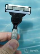 img 1 attached to Gillette Mach3 Reusable Shaving Razor UEFA Champions League Grey/Black review by Kittisak Jeangpong ᠌