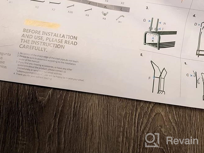 img 1 attached to Organize Your Wardrobe With UDEAR Double Rod Garment Rack: Multi-Functional, Freestanding, With Double Layer And 4 Hooks - Black review by Allan Ryser