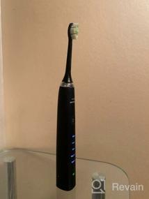 img 14 attached to Philips Sonicare DiamondClean HX9368/35 sonic toothbrush, pink/black