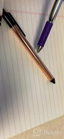 img 8 attached to Write In Style With TUL® Solid Metal Gel Pen - Retractable, Rose Gold Barrel, And 2 Refills Included!