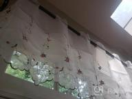 img 1 attached to Add A Touch Of Elegance To Your Windows With ZHH Pastoral Style Lace Valance review by Arunprasath Elliott