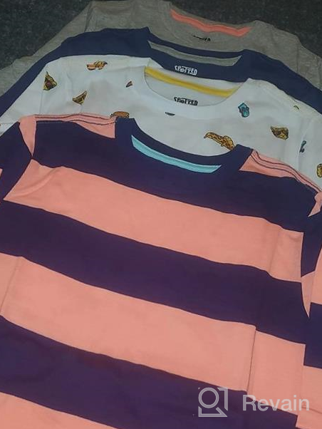 img 1 attached to 🦷 Chompers Long Sleeve Boys' T-Shirt by Spotted Zebra Clothing review by Brian Nicholas