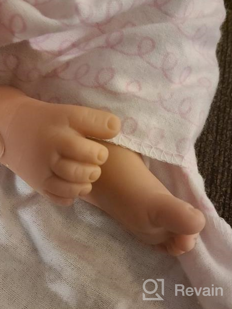 img 1 attached to Lifelike Vollence Silicone Baby Doll - Reborn Newborn Girl With Realistic Features And Full Body Silicone Material review by Ronald Cambridge