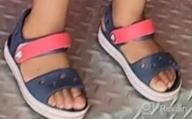 img 1 attached to 👟 Crocs Crocband Sandal Toddler Little Boys' Shoes: Clogs & Mules review by Quintin Boner