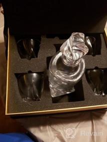 img 5 attached to Whiskey Decanter Set With Whiskey Glasses - Whisky Gifts For Men Whiskey Glass Set For Bourbon Or Scotch Valentines Gifts For Men, Father'S Day Gift