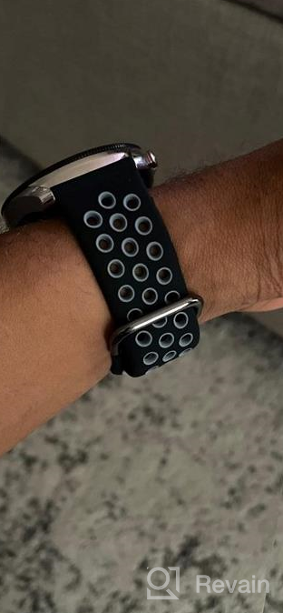 img 1 attached to Upgrade Your Galaxy Watch 3 With Surace Soft Silicone Sport Band - 3 Pack Bundle With Quick-Release Pins review by Tyrell Hudson