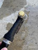 img 1 attached to Enhance Your Outdoor Watering Experience With FANHAO Heavy Duty Metal Garden Hose Nozzle With 4 Spray Patterns review by Aaron Hawk