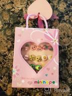 img 1 attached to 🐾 MiniHope 30 Pairs Cute Animal and Donut Stud Earrings for Kids, Hypoallergenic and Made with Polymer Clay - Best Gift for Girls review by Rick Booth