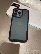 img 1 attached to Humixx Shockproof IPhone 13 Pro Case - 10 FT Military Drop Protection & Snug Touch Translucent Matte Hard PC Back review by Jackquell Cash